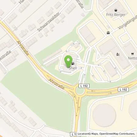 Standortübersicht der Tankstelle Shell Wesseling Ahrstr. 99 in 50389 Wesseling