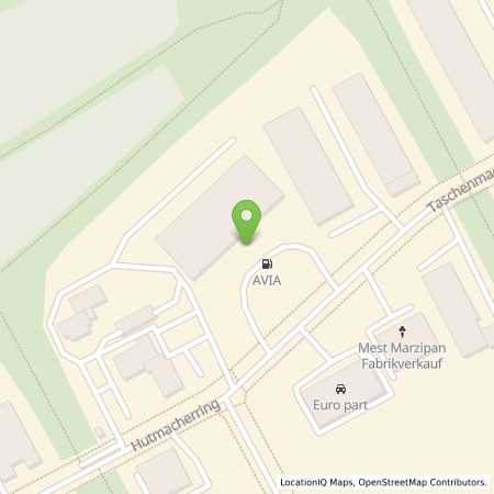 Standortübersicht der Benzin-Super-Diesel Tankstelle: AVIA Automatenstation in 23556, Lübeck
