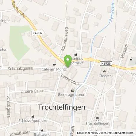 Standortübersicht der Tankstelle Scherer, Bernd bft in 72818 Trochtelfingen