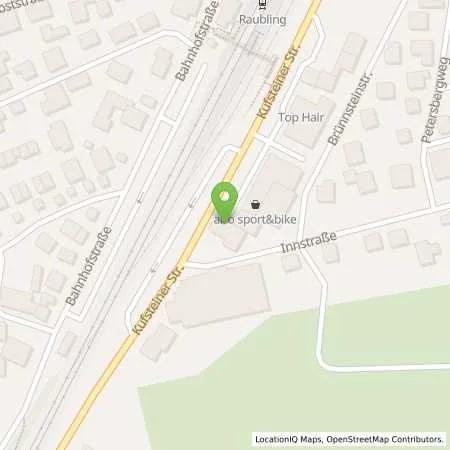 Standortübersicht der Tankstelle Raubling Kufsteiner Strasse 27 in 83064 Raubling