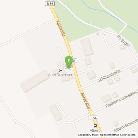 Standortübersicht der Benzin-Super-Diesel Tankstelle: Schlosser in 65629, Niederneisen