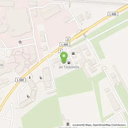 Standortübersicht der Tankstelle JET WITTEN DORTMUNDER STR. 80 in 58453 WITTEN