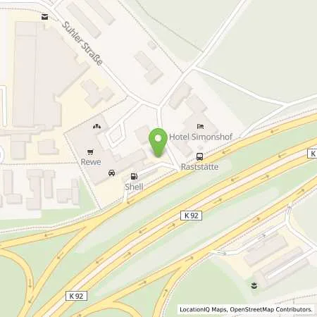 Standortübersicht der Tankstelle Shell Wolfsburg Braunschweiger Str. 208 in 38444 Wolfsburg