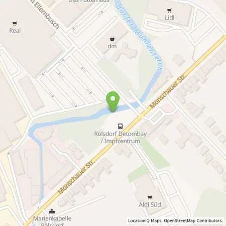 Standortübersicht der Tankstelle Supermarkt-Tankstelle DUEREN MONSCHAUERSTR. 54 in 52355 DUEREN