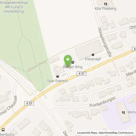 Standortübersicht der Tankstelle JET RHEINE NEUENKIRCHENER STR. 132 in 48431 RHEINE