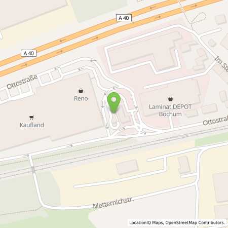 Standortübersicht der Benzin-Super-Diesel Tankstelle: Supermarkt-Tankstelle BOCHUM OTTOSTR. 40 - 4 in 44867, BOCHUM