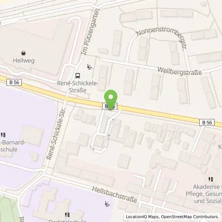 Standortübersicht der Tankstelle JET BONN ROCHUSSTR. 337 in 53123 BONN