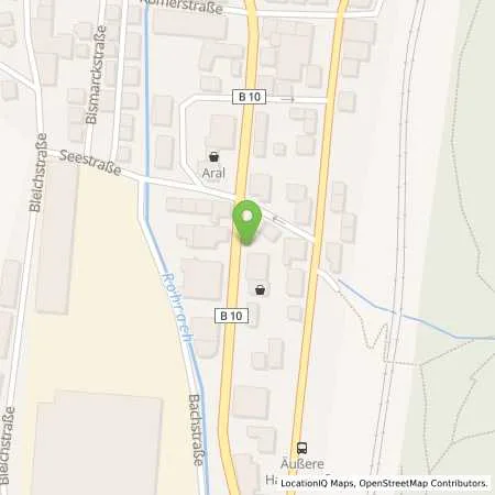 Standortübersicht der Tankstelle JET GEISLINGEN SCHILLERSTR. 45 in 73312 GEISLINGEN