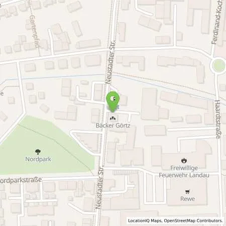 Standortübersicht der Tankstelle JET LANDAU NEUSTAEDTER STR. 20 in 76829 LANDAU