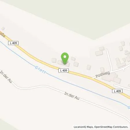 Standortübersicht der Tankstelle Esso Tankstelle in 72172 SULZ