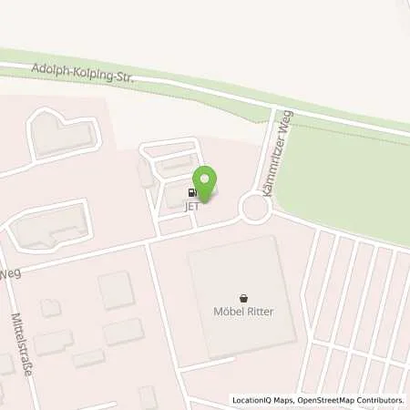 Standortübersicht der Tankstelle JET HETTSTEDT WALBECK KAEMMITZER WEG 11 in 06333 HETTSTEDT WALBECK