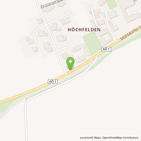 Standortübersicht der Benzin-Super-Diesel Tankstelle: Auto Hauser in 84513, Töging