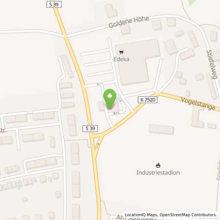 Standortübersicht der Benzin-Super-Diesel Tankstelle: TotalEnergies Rosswein in 04741, Rosswein