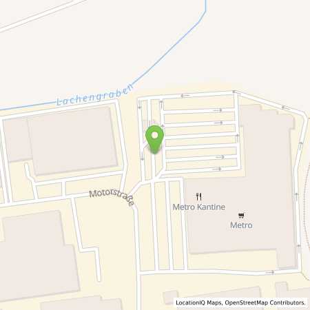 Standortübersicht der Benzin-Super-Diesel Tankstelle: Supermarkt-Tankstelle KORNTAL-MUENCHINGEN MOTORSTR. 16-18 in 70825, KORNTAL-MUENCHINGEN