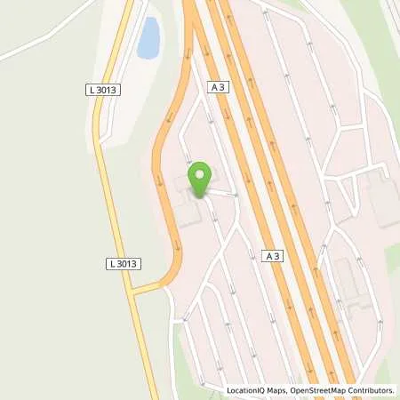 Standortübersicht der Tankstelle Shell Bad Camberg A3 Bad Camberg West in 65520 Bad Camberg