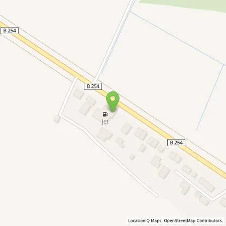 Standortübersicht der Tankstelle JET FULDA MABERZELLER STRASSE 121 in 36041 FULDA