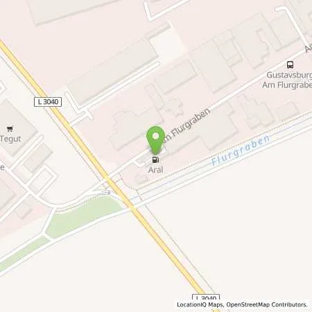 Standortübersicht der Tankstelle Esso Tankstelle in 65462 GINSHEIM-GUSTAVSBURG