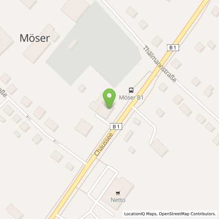 Standortübersicht der Benzin-Super-Diesel Tankstelle: Q1 Tankstelle in 39291, Möser 