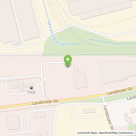 Standortübersicht der Benzin-Super-Diesel Tankstelle: TotalEnergies Dingolfing in 84130, Dingolfing