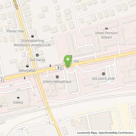 Standortübersicht der Tankstelle ALLGUTH GmbH c/o Gabriele Schütz e.K. in 81243 München