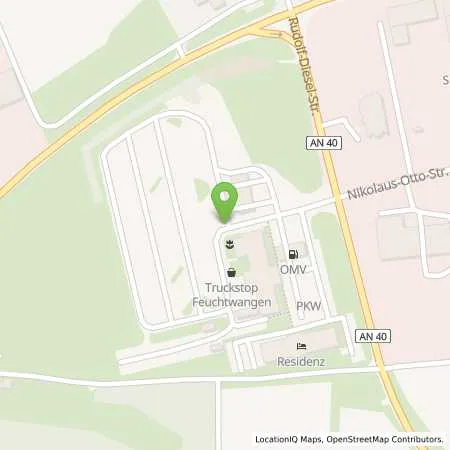 Standortübersicht der Tankstelle Schnelldorf Rudolf-Diesel-Straße 1 in 91625 Schnelldorf