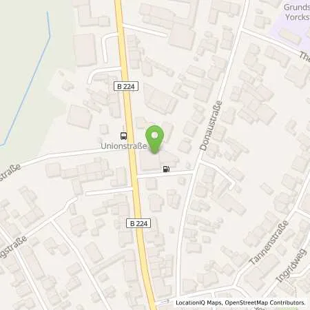 Standortübersicht der Tankstelle Aral Tankstelle in 42653 Solingen