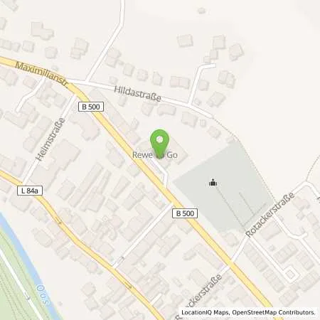 Standortübersicht der Tankstelle Aral Tankstelle in 76534 Baden-Baden