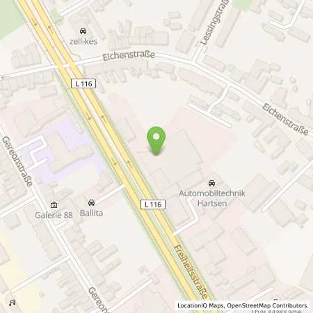 Standortübersicht der Tankstelle Shell Viersen Freiheitsstr. 234 in 41747 Viersen