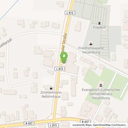 Standortübersicht der Benzin-Super-Diesel Tankstelle: Tönjes in 26340, Zetel