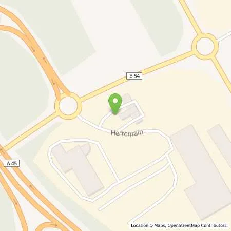 Standortübersicht der Tankstelle Shell Haiger Herrenrain 1 in 35708 Haiger