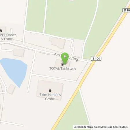 Standortübersicht der Tankstelle TotalEnergies Strasburg in 17335 Strasburg