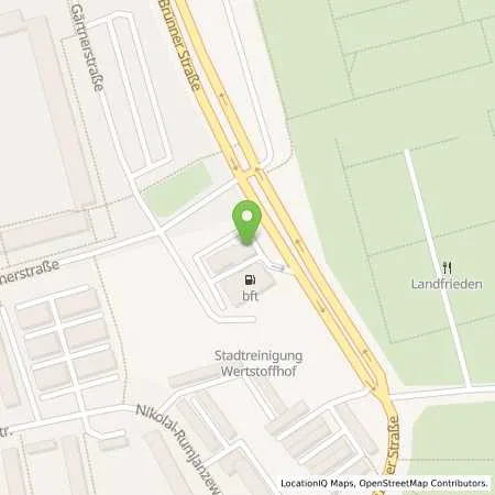 Standortübersicht der Tankstelle bft-Tankstelle FTB, Leipzig in 04209 Leipzig