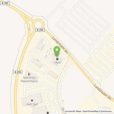 Standortübersicht der Tankstelle Vilsbiburg Landshuter Strasse 61 in 84137 Vilsbiburg