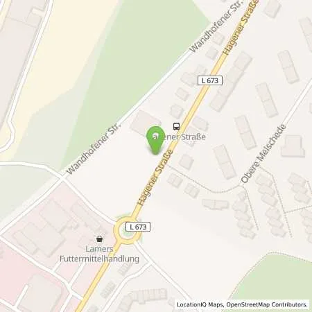 Standortübersicht der Tankstelle Freie Tankstelle Peters in 58239 Schwerte