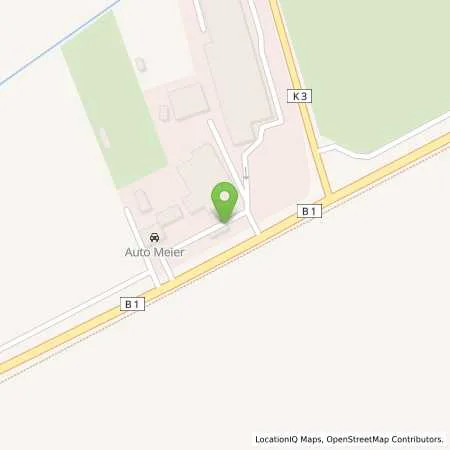 Standortübersicht der Tankstelle SB Salzkotten Paderborner Straße 71 in 33154 Salzkotten