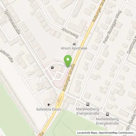 Standortübersicht der Tankstelle Aral Tankstelle in 04416 Markkleeberg