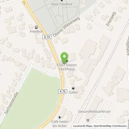 Standortübersicht der Tankstelle Esso Tankstelle in 32839 STEINHEIM