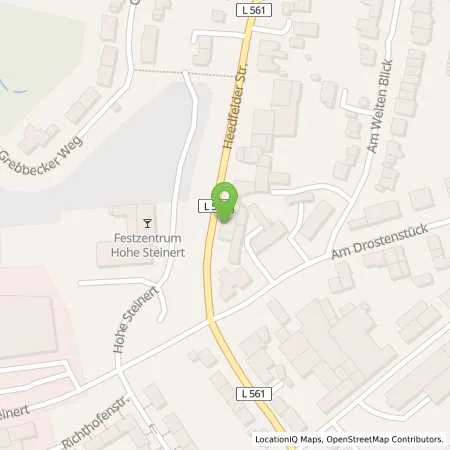 Standortübersicht der Tankstelle Aral Tankstelle in 58509 Lüdenscheid