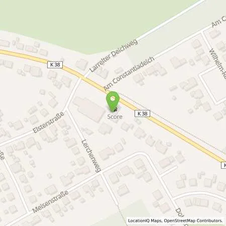 Standortübersicht der Tankstelle Emden VII in 26723 Emden