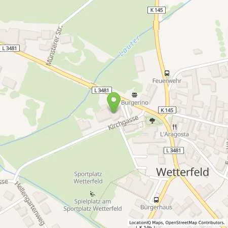 Standortübersicht der Tankstelle CARDTANK 24 GmbH Tankstelle Wetterfeld in 35321 Laubach/ Wetterfeld