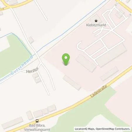 Standortübersicht der Tankstelle Wendt e.kfr in 06647 Bad Bibra