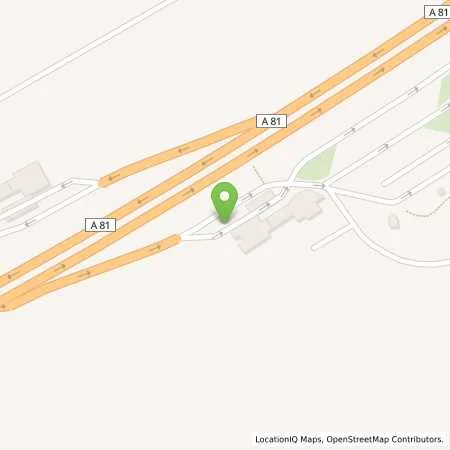 Standortübersicht der Tankstelle DIETINGEN, NECKARBURG OST in 78661 Dietingen