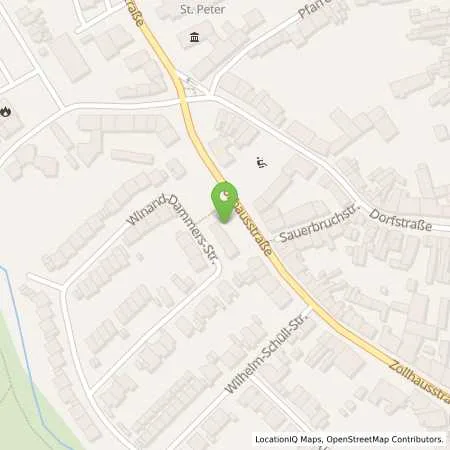 Standortübersicht der Tankstelle TotalEnergies Dueren in 52353 Dueren