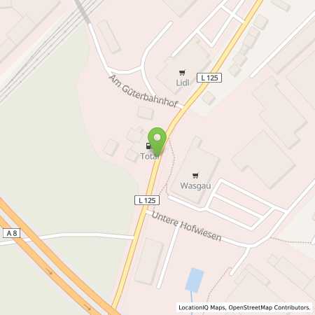 Standortübersicht der Benzin-Super-Diesel Tankstelle: TotalEnergies Friedrichsthal in 66299, Friedrichsthal