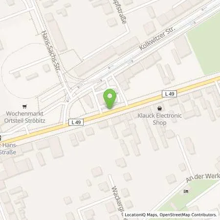 Standortübersicht der Tankstelle Shell Cottbus Kolkwitzer Str. 24-26 in 03046 Cottbus