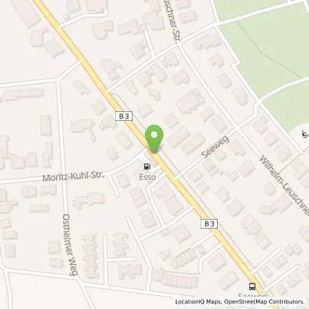 Standortübersicht der Tankstelle Esso Tankstelle in 35510 BUTZBACH
