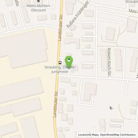Standortübersicht der Tankstelle Straubing Landshuter Strasse 101 in 94315 Straubing