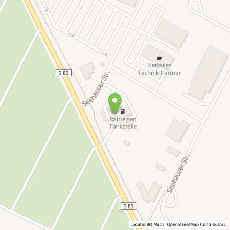 Standortübersicht der Benzin-Super-Diesel Tankstelle: RWG TS Bad Frankenhausen in 06567, Bad Frankenhausen