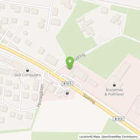 Standortübersicht der Tankstelle Auto Gerbaulet in 33428 Harsewinkel