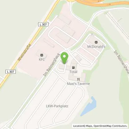 Standortübersicht der Tankstelle TotalEnergies Autohof Ransbach-Baumbach in 56424 Mogendorf